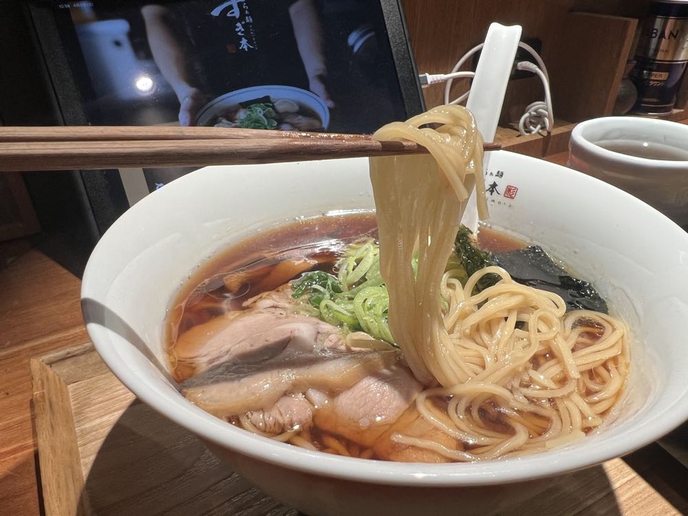 らぁ麺すぎ本 ブリックスクエア店(東京)20250405の写真